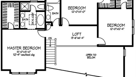 Upper Floor Plan